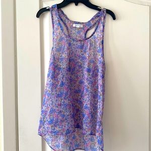 Floral Tank Top.